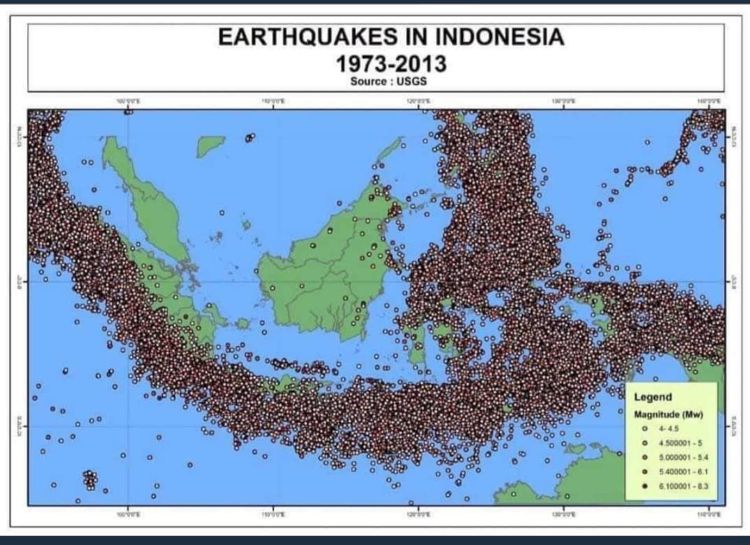 8 Kota yang Relatif Aman dari Gempa Bumi dan Tsunami di Indonesia. Mau Pindah ke Sana Nggak Nih?