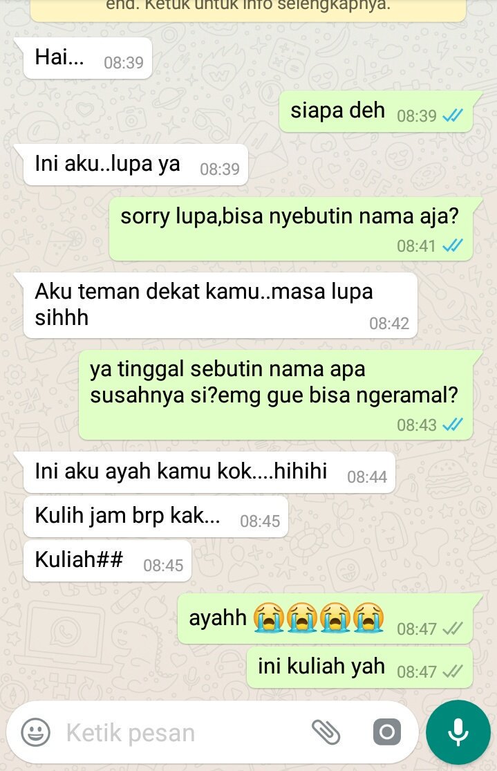 17 Percakapan Lucu sama Orangtua yang Pasti Pernah Kamu Alami. Chat Grup Keluarga sih Paling Kocak~