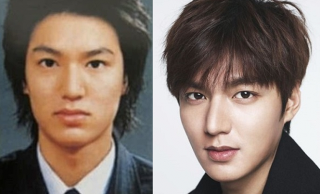 Lee Min Hoo before dan after