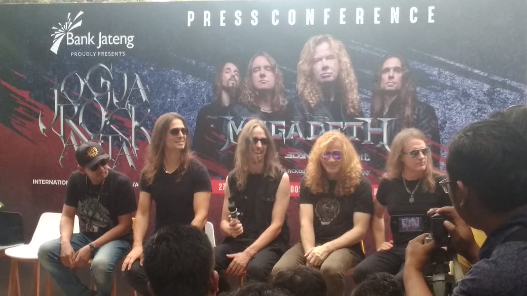 Megadeth Ajak Jogja Berbising Ria di Sore Ini, Pecinta Rock Wajib Datang!