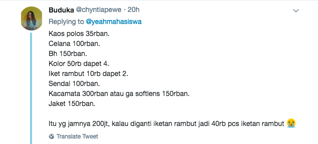 Nggak Mau Kalah sama Anak Horang Kayah, inilah 18 Review Outfit Ala Warganet Twitter. Irit, Beb~