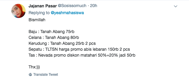 Nggak Mau Kalah sama Anak Horang Kayah, inilah 18 Review Outfit Ala Warganet Twitter. Irit, Beb~