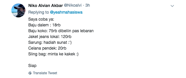 Nggak Mau Kalah sama Anak Horang Kayah, inilah 18 Review Outfit Ala Warganet Twitter. Irit, Beb~