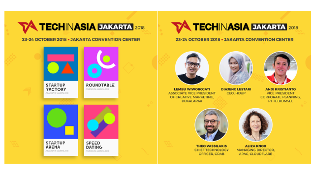 Tech in Asia Siap Usung 24 Track dalam Konferensi Tech in Asia Jakarta 2018