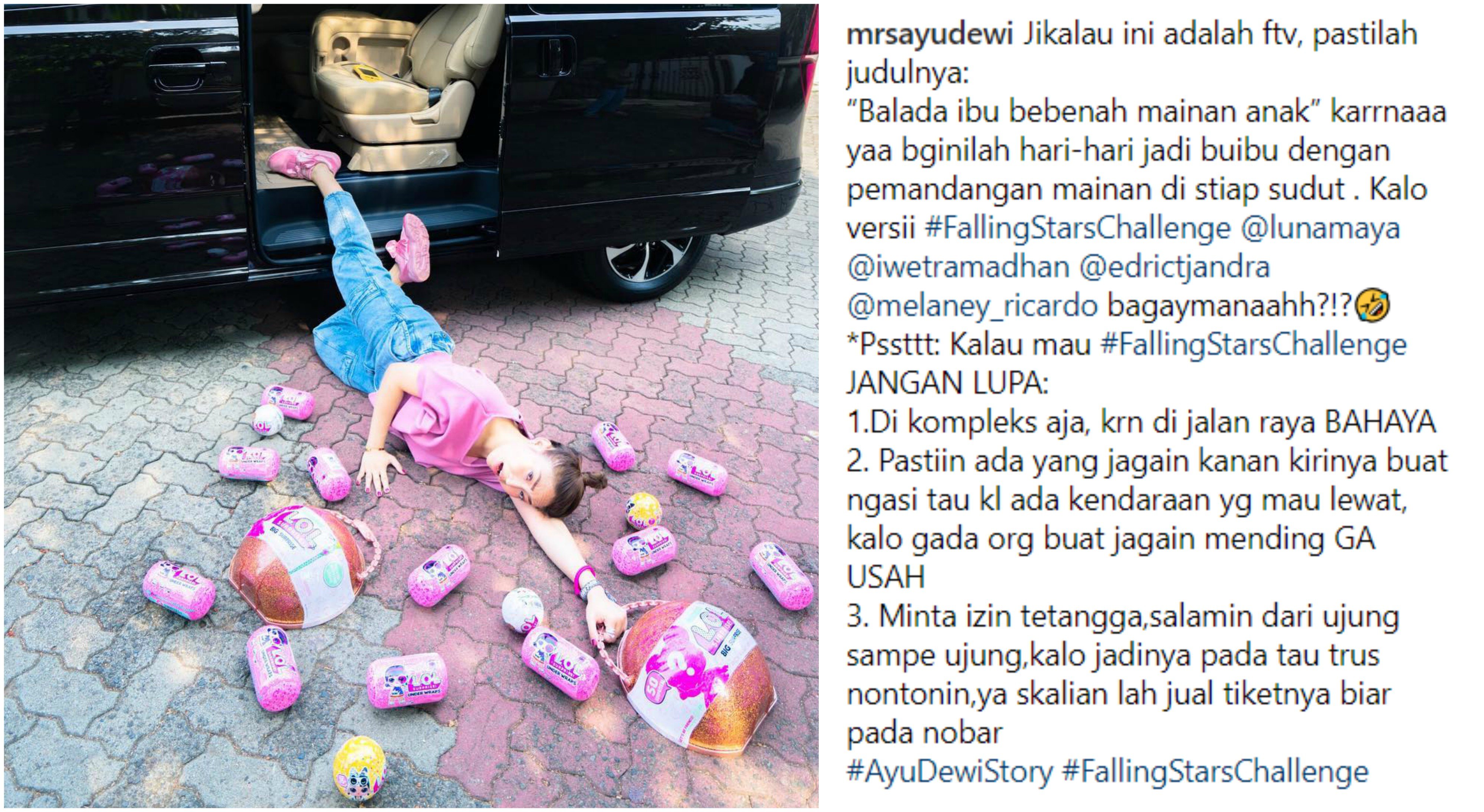 Lagi Rame Seleb #FallingStarsChallenge, Ketika Jatuh pun Harus Glamor. Eh, Tapi Ada yang Nelangsa sih :D