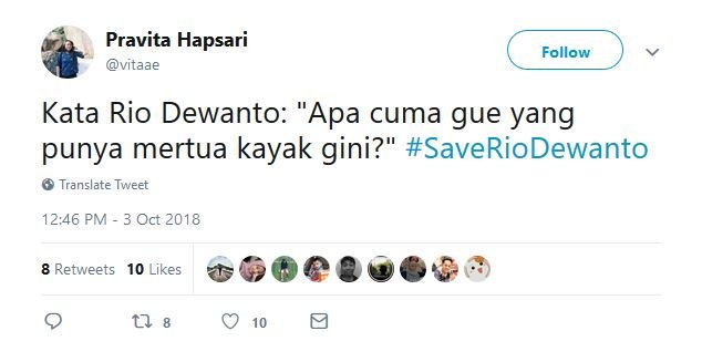 Bukan Bahas Ratna Sarumpaet, Warganet Malah Khawatir sama Menantunya. #SaveRioDewanto Jadi Viral