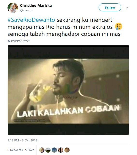 Bukan Bahas Ratna Sarumpaet, Warganet Malah Khawatir sama Menantunya. #SaveRioDewanto Jadi Viral