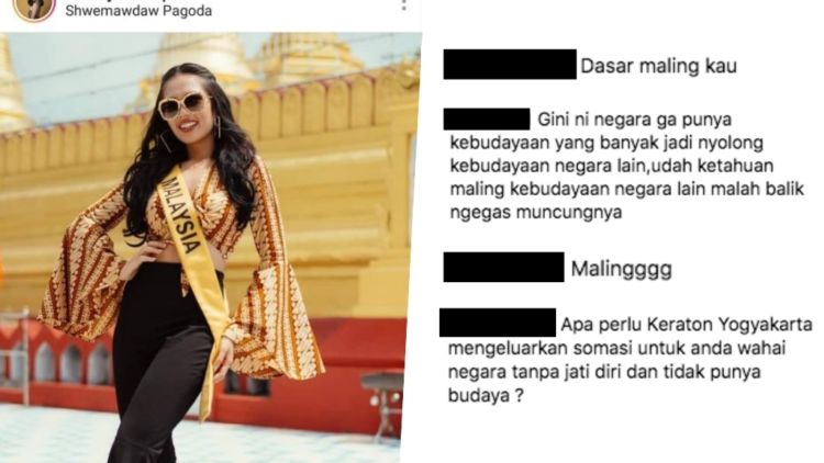 Netizen Indonesia Serang Miss Grand Malaysia di Kolom IG Karena Pakai Batik dari Jawa. Segitunya ya?