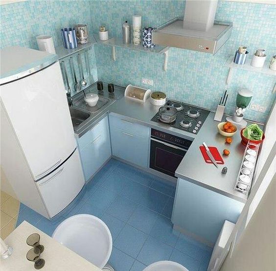 Cara menata dapur sempit sederhana minimalis