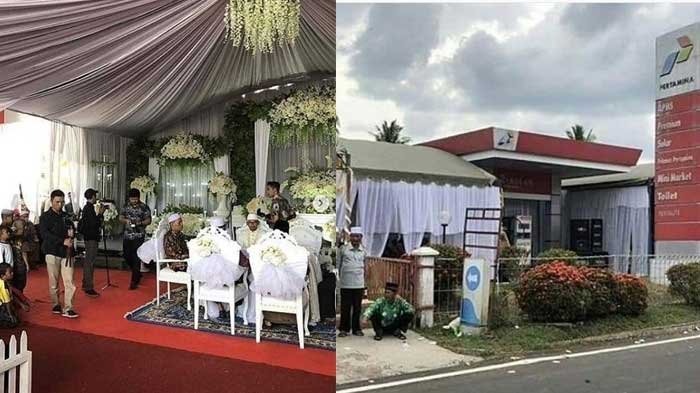 Pernikahan di SPBU yang Lagi Viral Memang Terkesan Greget, Tapi Sebaiknya Nggak Kamu Tiru. Ini Alasannya