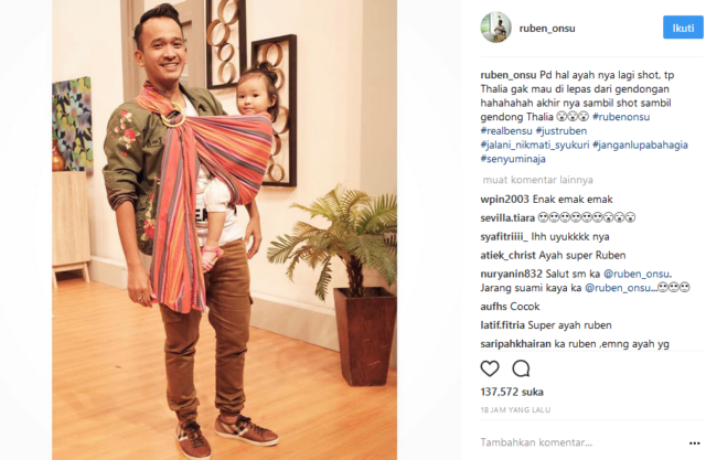 Bantu Promosikan Olshop Lewat Komentar, ini Sikap Sederhana Lain Ruben Onsu yang Bikin Dia Dikagumi