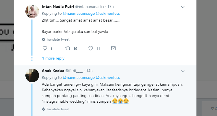 Beredar Chat Soal Cewek yang Ngutang buat Nikahan Tapi Nggak Tahu Aturan. Bikin Warganet Geregetan!