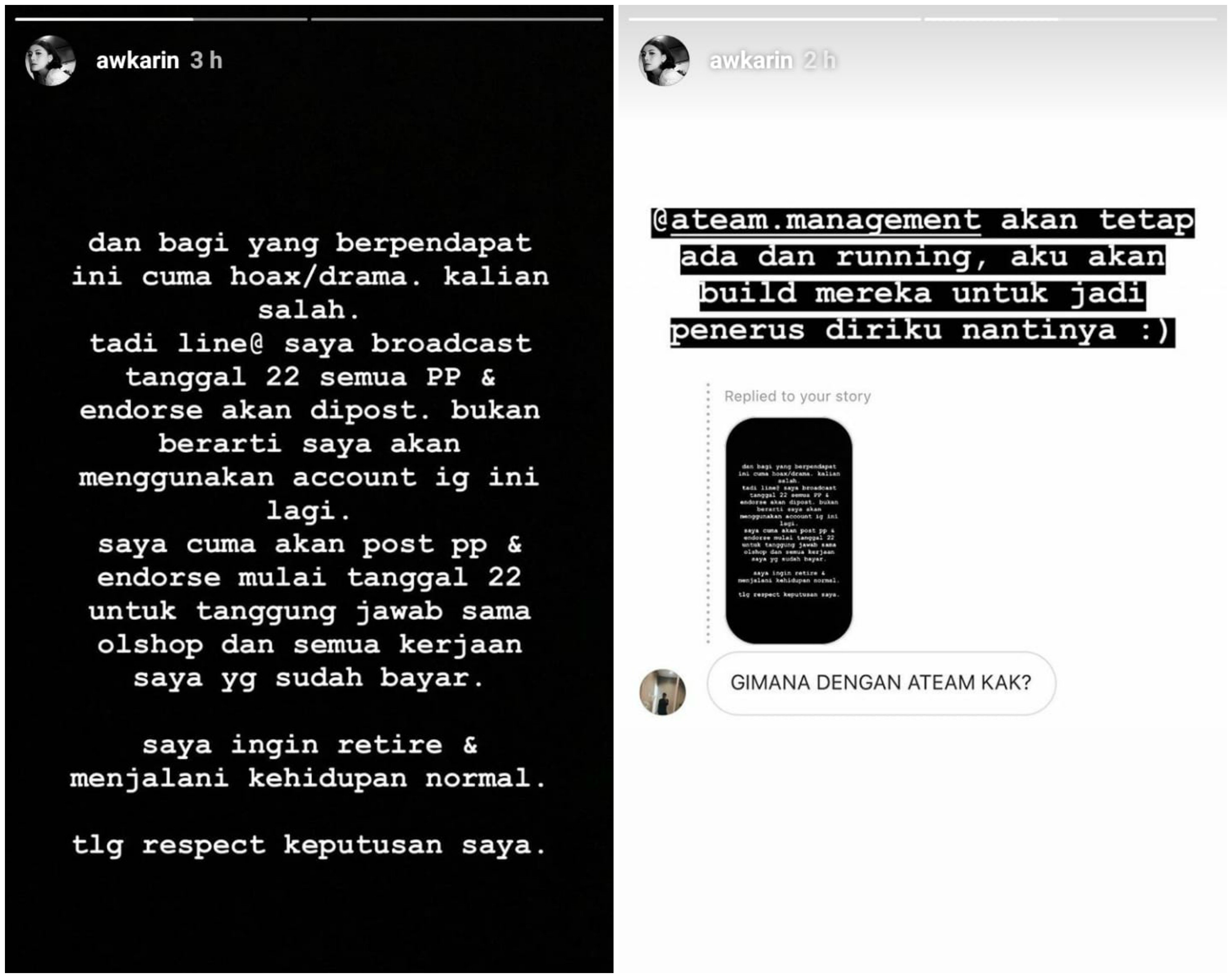 Awkarin Pensiun dari Instagram, Tapi 9 Prediksi Warganet Soal Keadaannya ini Justru Aneh-Aneh