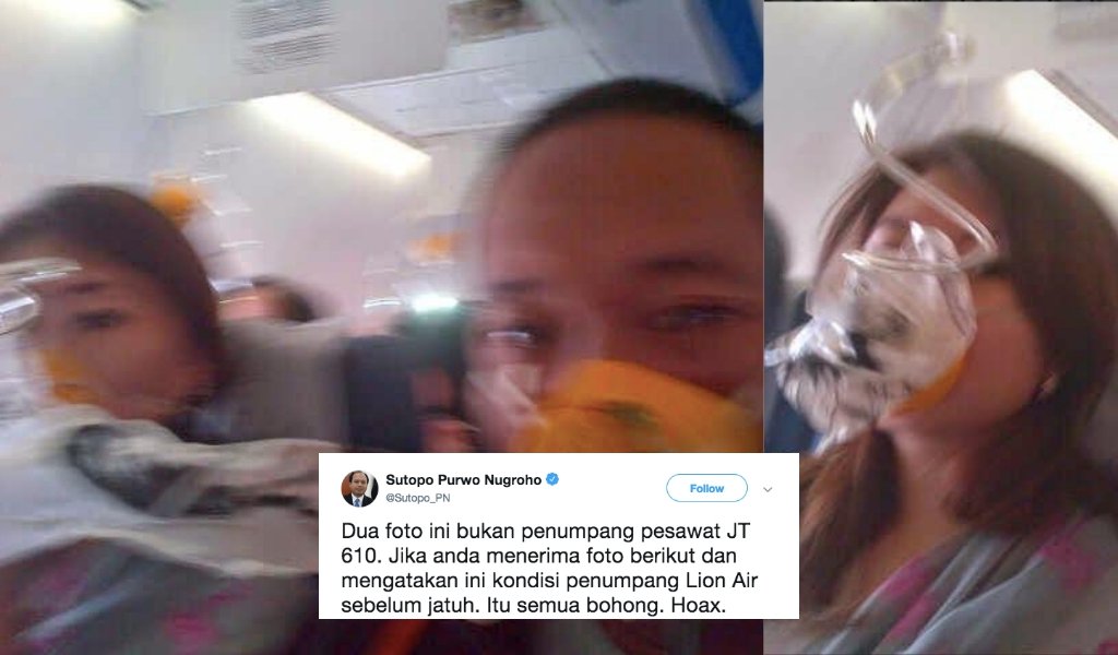 4 Daftar Hoaks Seputar Kecelakaan Pesawat Lion Air JT-610. Duh, Lagi Berduka Masih Aja Ada Hoax