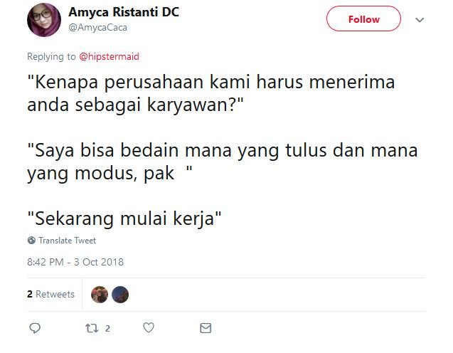 Kalau Warganet Jadi HRD, ini 13 Jawaban yang Bikin Kamu Lolos Interview dan Diterima Bekerja