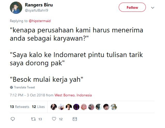 Kalau Warganet Jadi HRD, ini 13 Jawaban yang Bikin Kamu Lolos Interview dan Diterima Bekerja