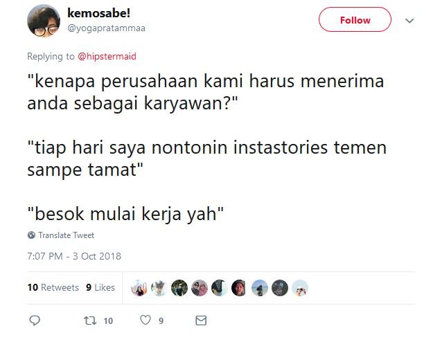 Kalau Warganet Jadi HRD, ini 13 Jawaban yang Bikin Kamu Lolos Interview dan Diterima Bekerja