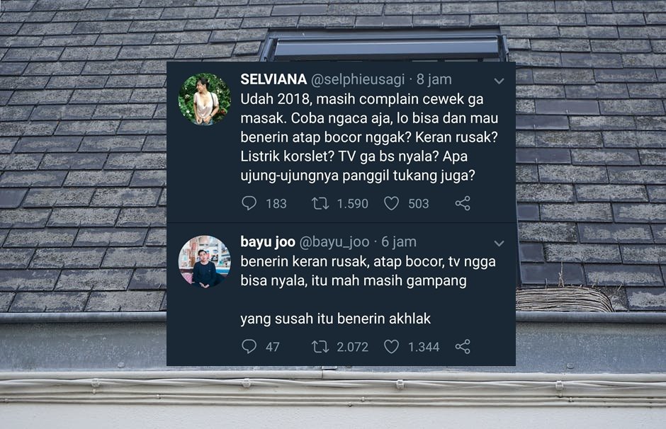 Bukan Benerin Keran atau Atap Bocor, 13 Hal ini Justru Lebih Sulit Bagi Warganet. Kamu Juga Nggak?