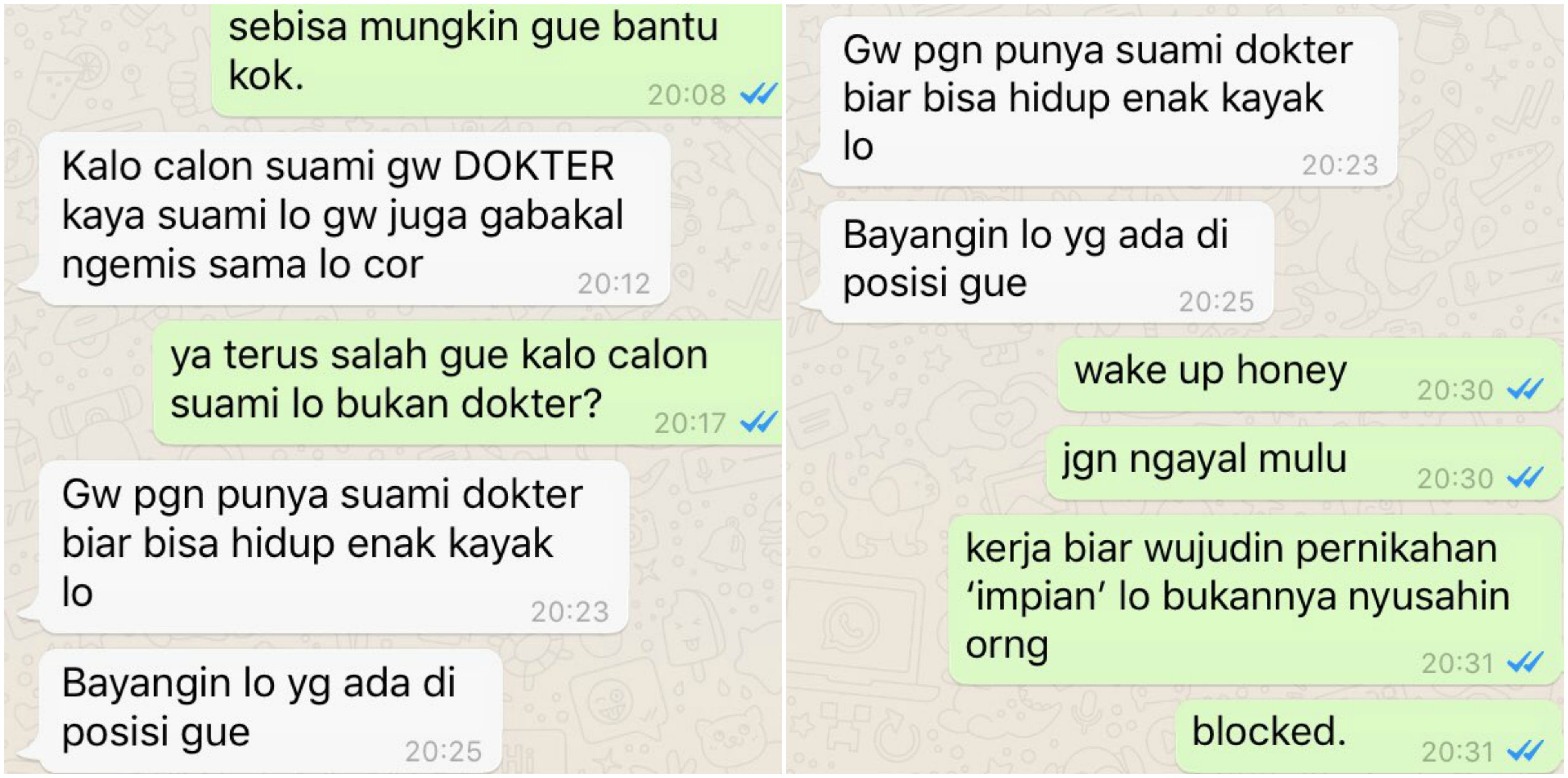 Beredar Chat Soal Cewek yang Ngutang buat Nikahan Tapi Nggak Tahu Aturan. Bikin Warganet Geregetan!