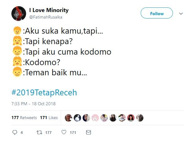 17 Tweet #2019TetapReceh ini Bukti Bahwa Guyonan Harus Dipertahankan, Nggak Peduli Siapa Presidennya