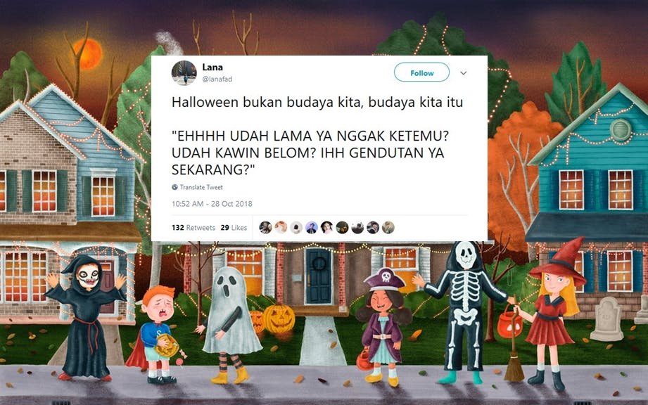 Halloween Bukanlah Budaya Kita, Melainkan 13 Hal ini. Warganet Memang Nggak Bisa Dibantah Lagi sih~