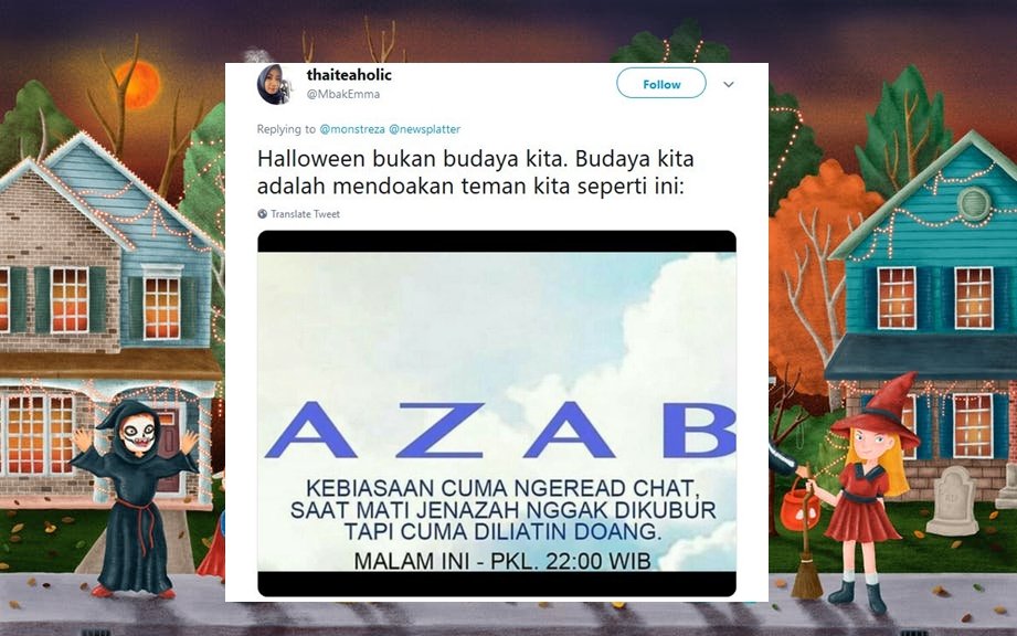 Halloween Bukanlah Budaya Kita, Melainkan 13 Hal ini. Warganet Memang Nggak Bisa Dibantah Lagi sih~