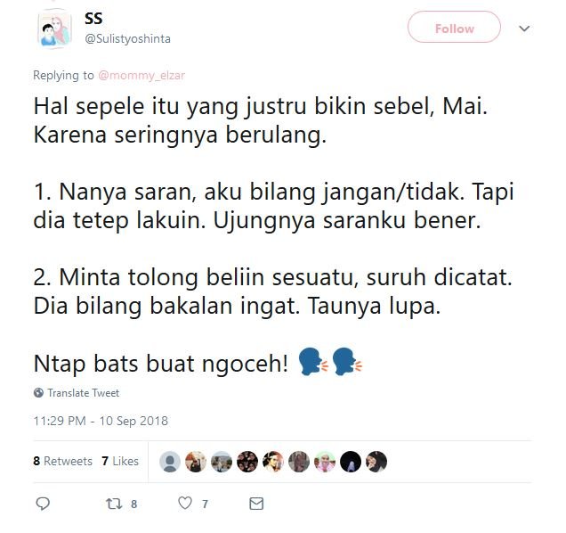 Bagi Warganet, Ini 13+ Hal Sepele yang Sering Bikin Gemas Istri. Bapak-Bapak, Tolong Dibaca Ya~