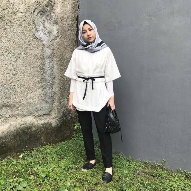 11+ OOTD Kece dengan Manset untukmu yang Berhijab. Lengan Tertutup, Gaya Makin Memikat