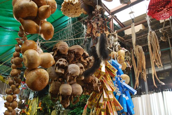 Sonora Witchcraft Market di Bolivia