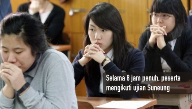 Mengulik 'Suneung', Ujian Masuk Universitas di Korsel. Belajar 12 Tahun Demi 8 Jam Pertaruhan Hidup