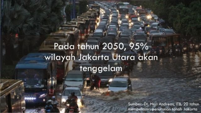 10 Fakta Tentang Jakarta yang Katanya Akan Tenggelam. Airnya Beneran Sampai Istana Negara Nggak Ya~