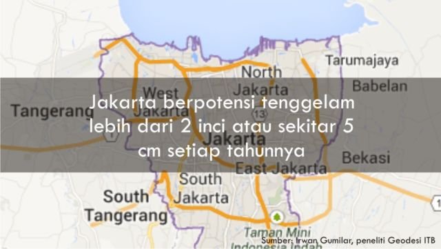 10 Fakta Tentang Jakarta yang Katanya Akan Tenggelam. Airnya Beneran Sampai Istana Negara Nggak Ya~