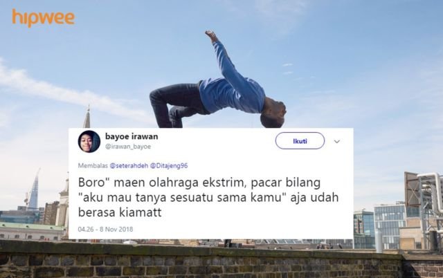 Jadi ini Alasan Kenapa Milenial Nggak Suka Olahraga Ekstrem? Ada yang Lebih Bikin Deg-Degan sih~ :D