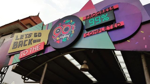 Bersenandung Manis di The 90's Festival 2018. Lengkap dengan Pernak-pernik 90an yang Khas!