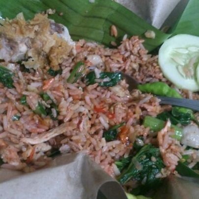 Nasi goreng tumbrong pedas