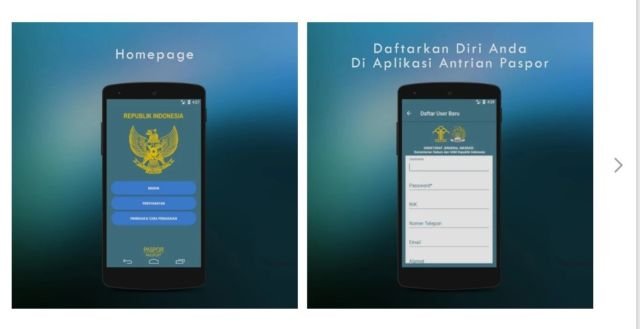 Aplikasi Antrian Paspor