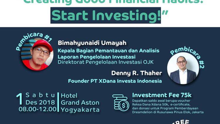 Ngobrol Asyik Soal Investasi Dini di Millenials Fun(d) Talks #2. Semua Akan Dibahas Sama Ahlinya!