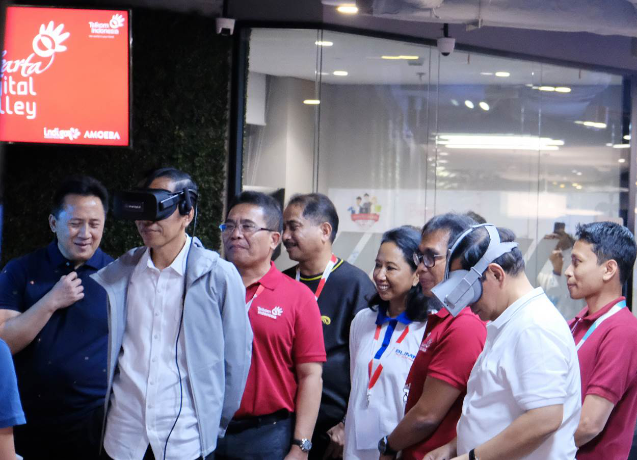 Kawasan The Telkom Hub Diresmikan Jokowi untuk Mendukung Pengembangan Digital di Indonesia