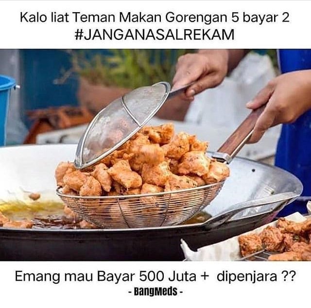 Warganet Ingatkan 16 Hal ini Kalau Kamu Nggak Pengen Dipenjara 6 Bulan dan Denda 500 Juta. Bahaya~