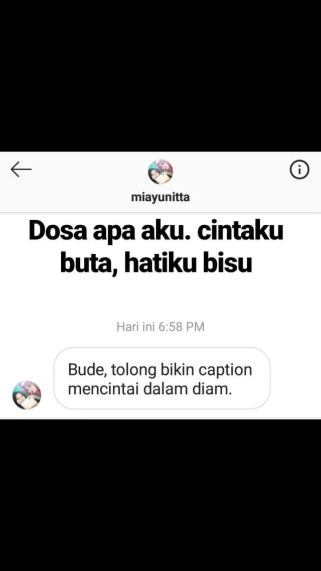 12 Caption Pesanan Warganet pada @BudeSumiyati dalam Segala Urusan. Nggak Kalah dari Buku NKCTHI~