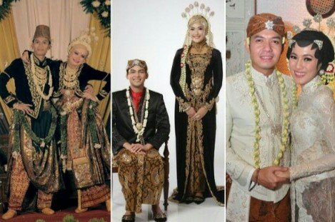 Model Batik Pengantin dengan motif Semen Rante