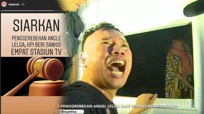 KPI Akhirnya Tegur Stasiun TV yang Tayangkan Penggerebekan Angel Lelga. Nggak Mendidik Sih!