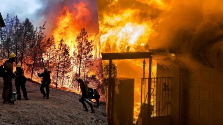 11+ Potret Mengerikan Kebakaran Hutan di California. Rumah Mewah Seleb Hollywood Banyak yang Kena!