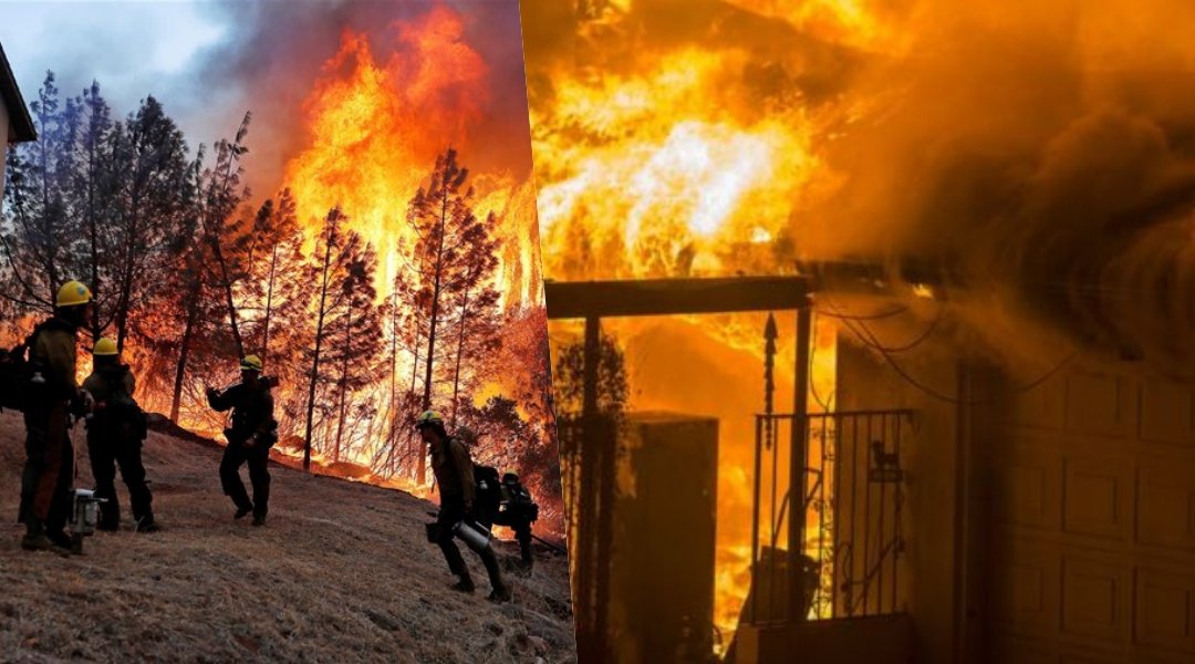 11+ Potret Mengerikan Kebakaran Hutan di California. Rumah Mewah Seleb Hollywood Banyak yang Kena!