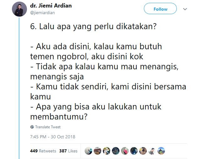 Meski Niatnya Berempati, 5 Perkataan Ini Justru Lebih Sering Melukai Korban Bencana. Hati-Hati Ya~