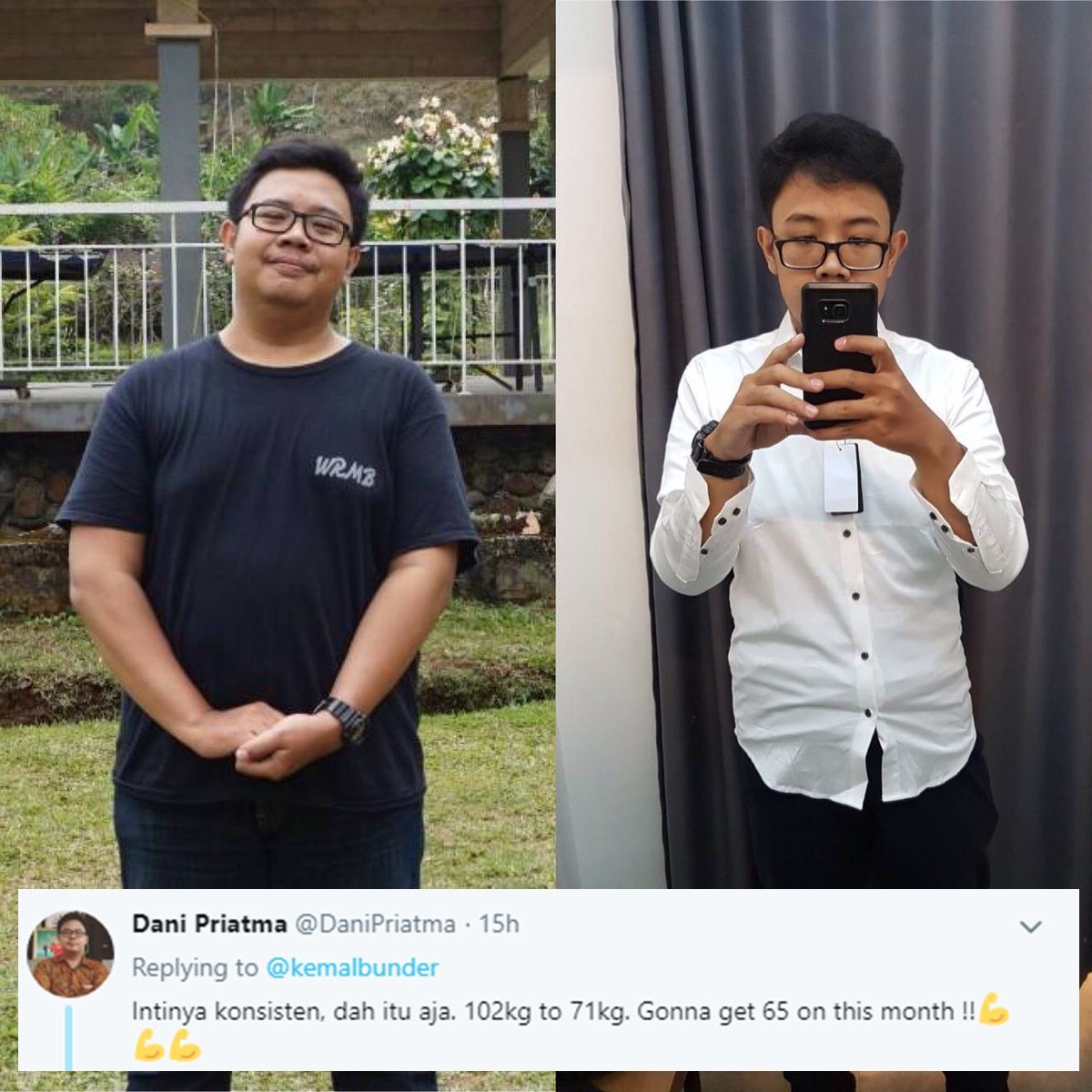 Diet Bagi Cowok Itu Nggak Mustahil. 10 Orang Ini Berbagi Tips dan Foto Sebelum & Sesudah Berhasil