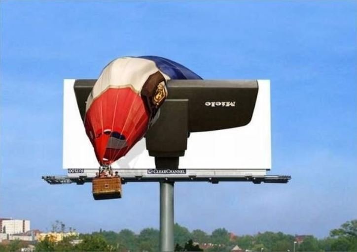 13 Iklan Outdoor yang Kreativitasnya Patut Diacungi Jempol. Begini nih Kalau Kerja Pake Hati, Keren!