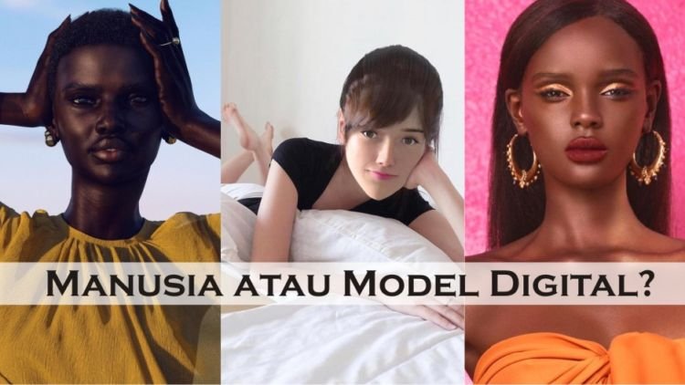 Model Digital Makin Banyak. Pantas Saja Warganet Mencurigai Thalasya sebagai Salah Satunya~