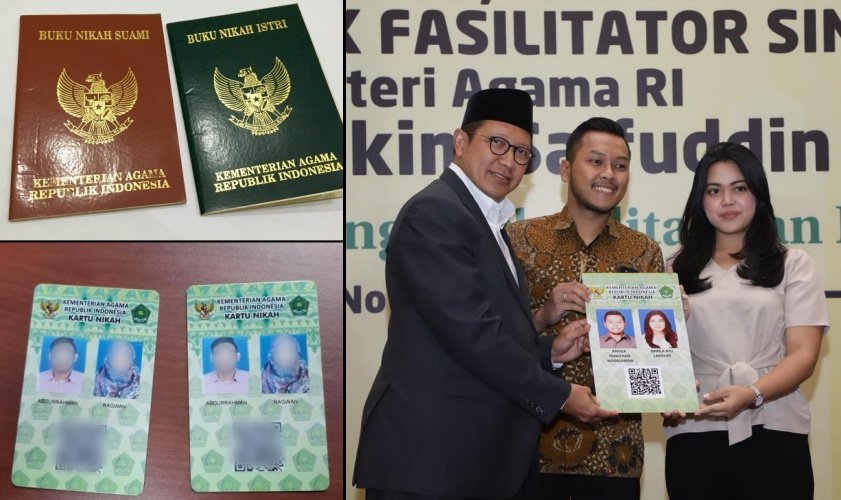 Buku Nikah Bakal Diganti dengan Kartu Nikah Berkode QR. Anti Pemalsuan dan Nggak Ribet Lagi