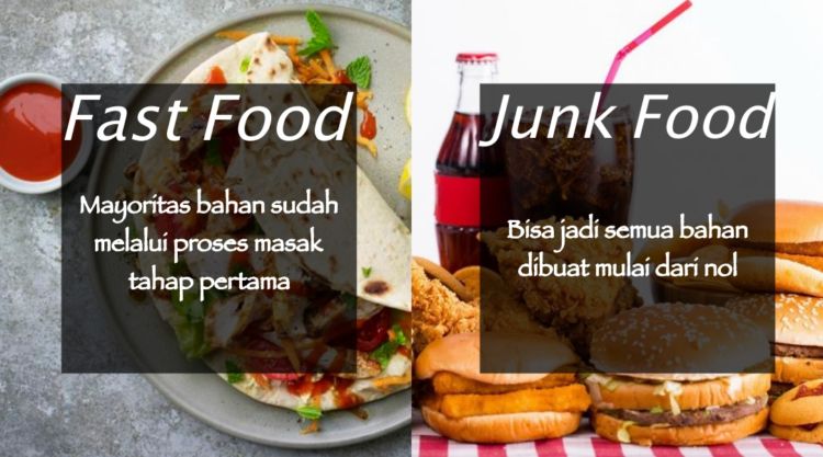 Sering Dibilang Sama, Ternyata Ini Lo 9 Perbedaan Fast Food dan Junk Food. Jangan Salah Lagi ya!